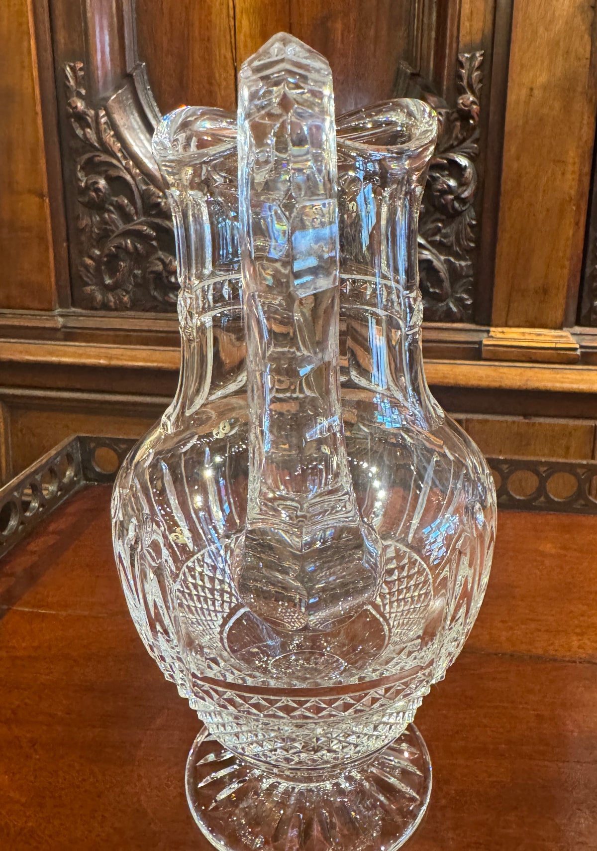 French Saint Louis Crystal Pitcher