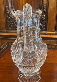 French Saint Louis Crystal Pitcher