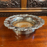 Silverplate Wine Bottle Coaster