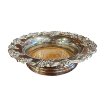 Silverplate Wine Bottle Coaster