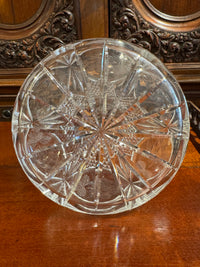 Cut Glass Ships Decanter