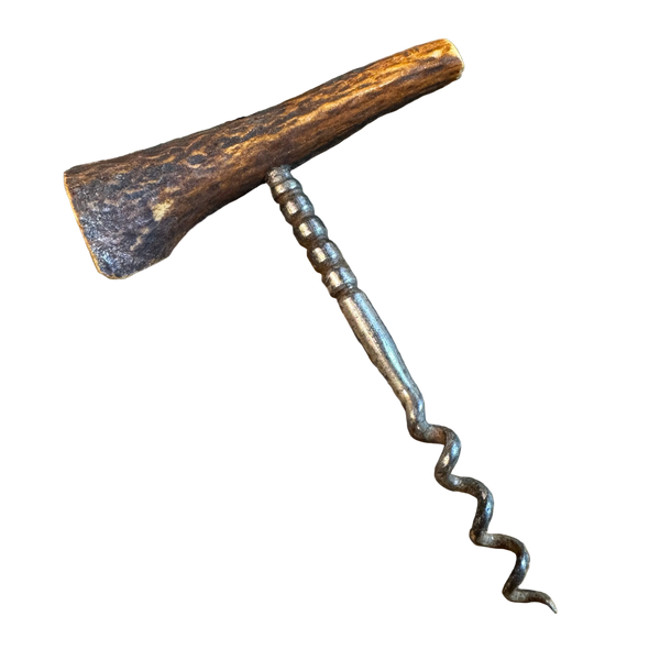 Early 20th Century Antler Corkscrew