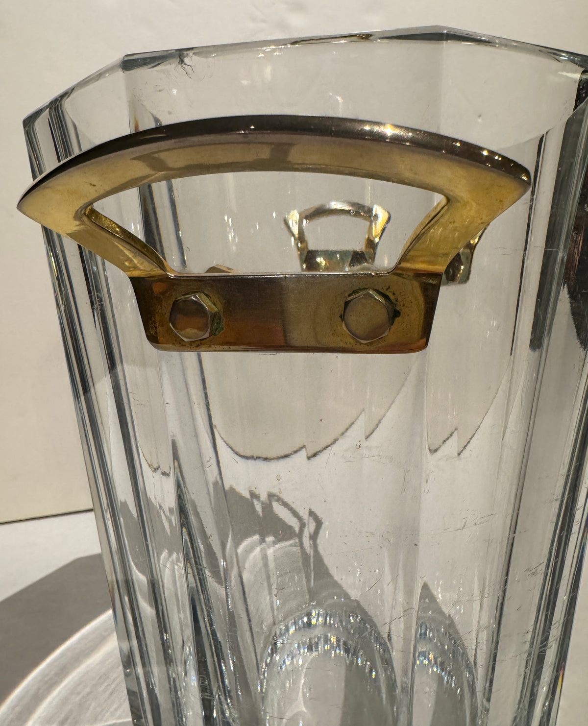 Vintage Baccarat Crystal Champagne Cooler