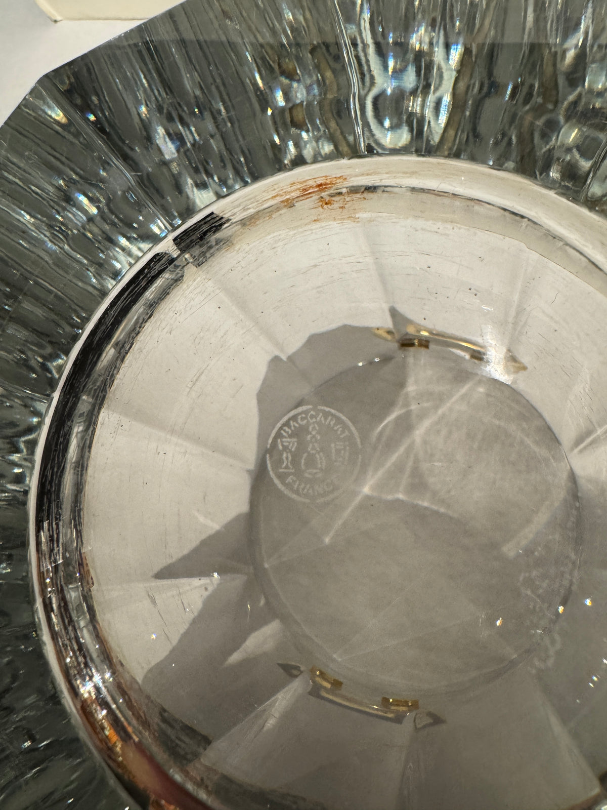 Vintage Baccarat Crystal Champagne Cooler