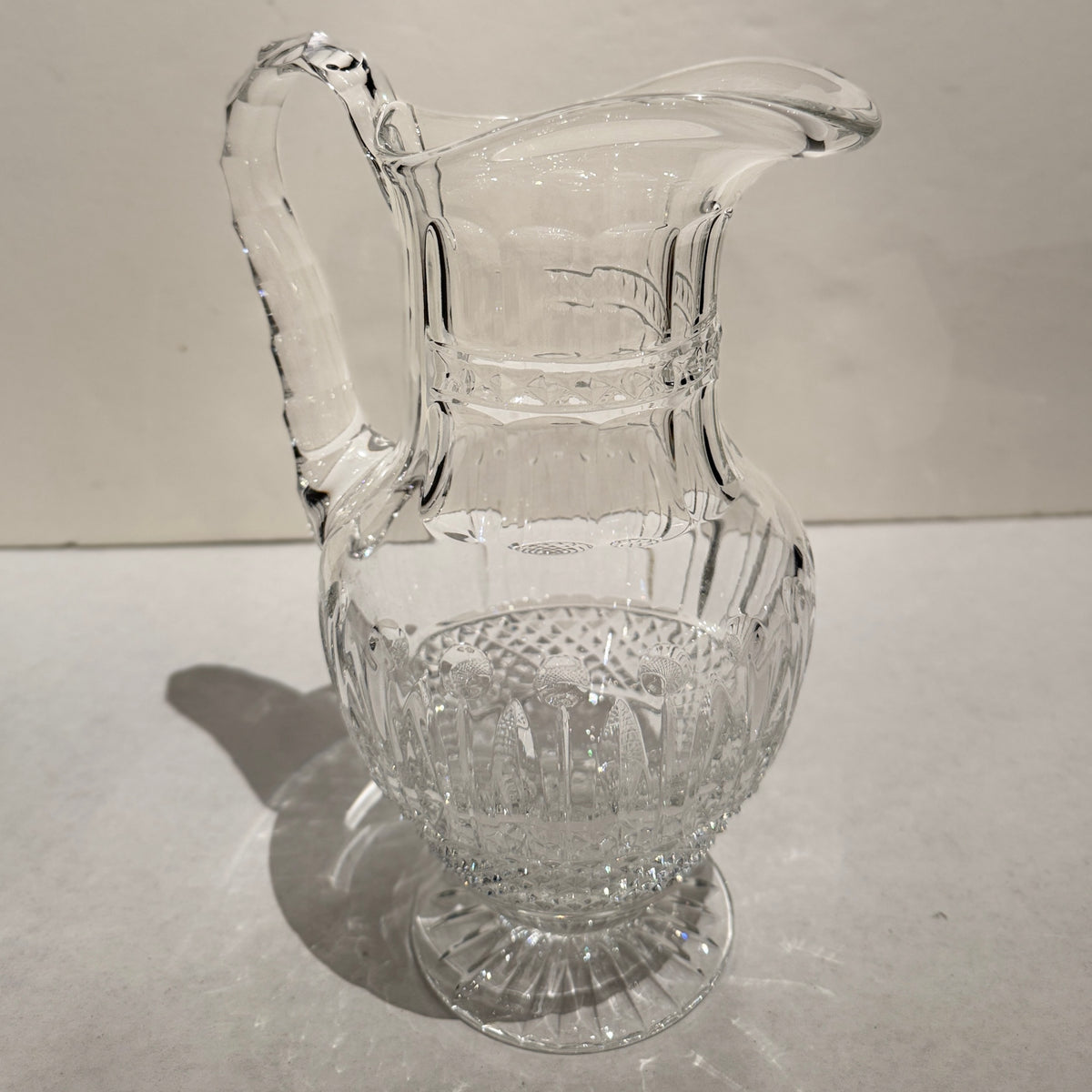 French Saint Louis Crystal Pitcher