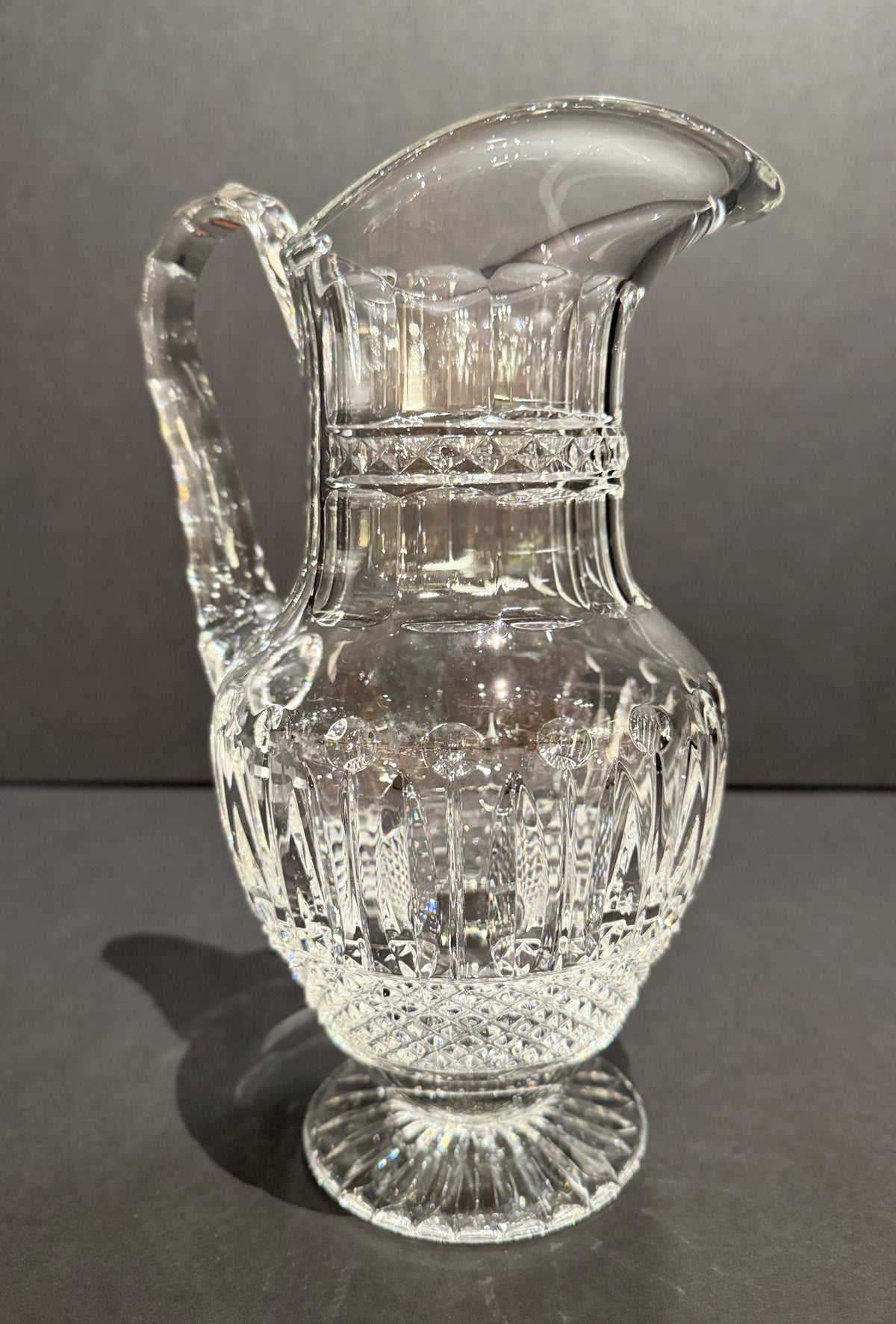 French Saint Louis Crystal Pitcher