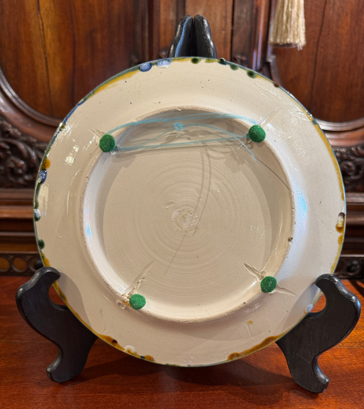 Early 20th Century Palissy Style Hanging Lobster Plate