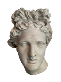 Plaster Wall Relief of Belvedere Apollo