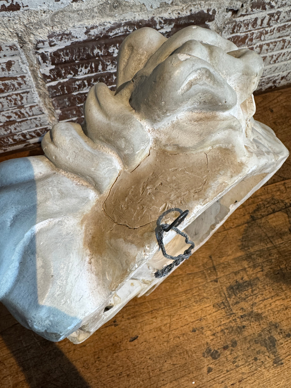 Plaster Wall Relief of Belvedere Apollo