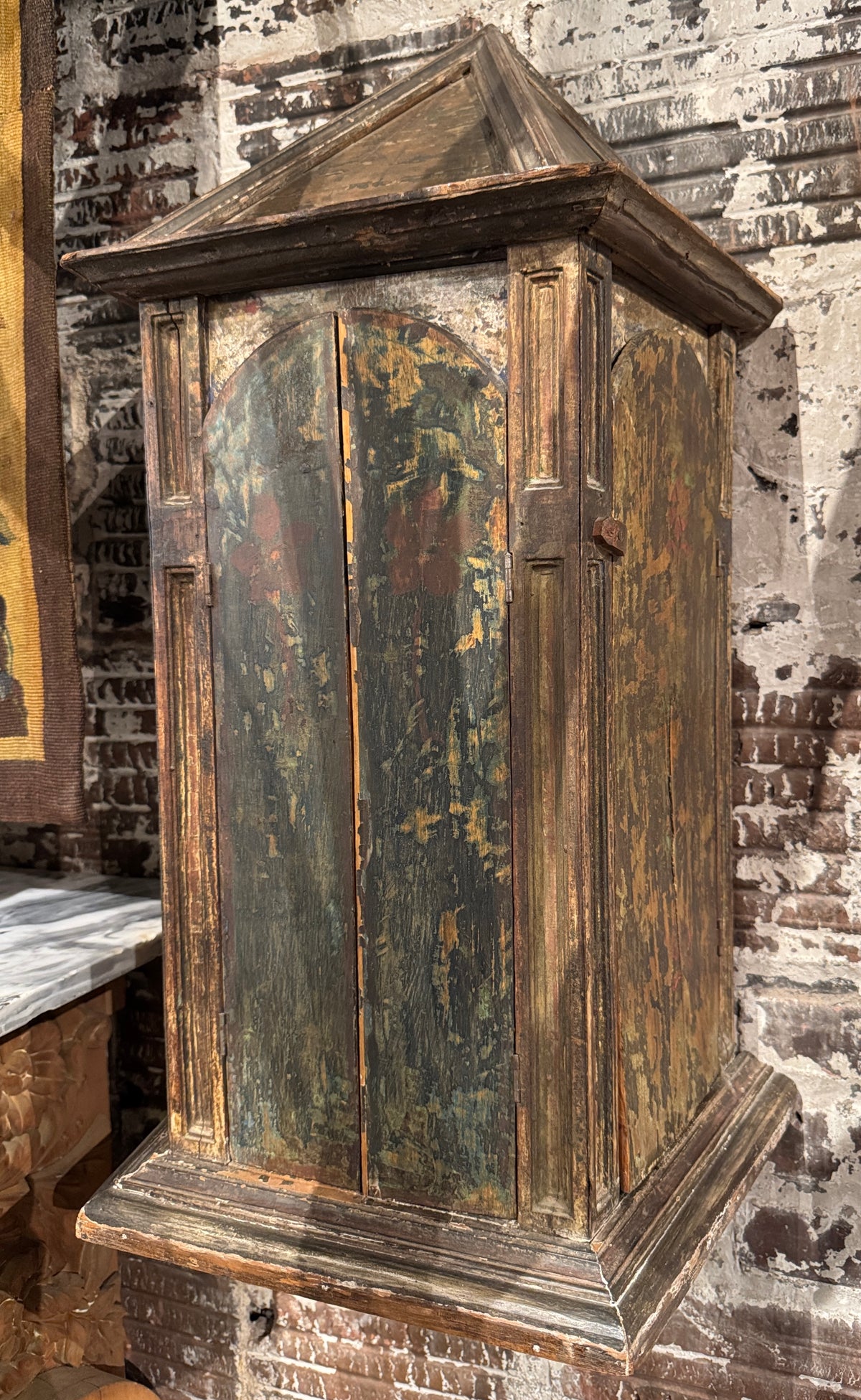 19th Century Spanish Hanging Niche