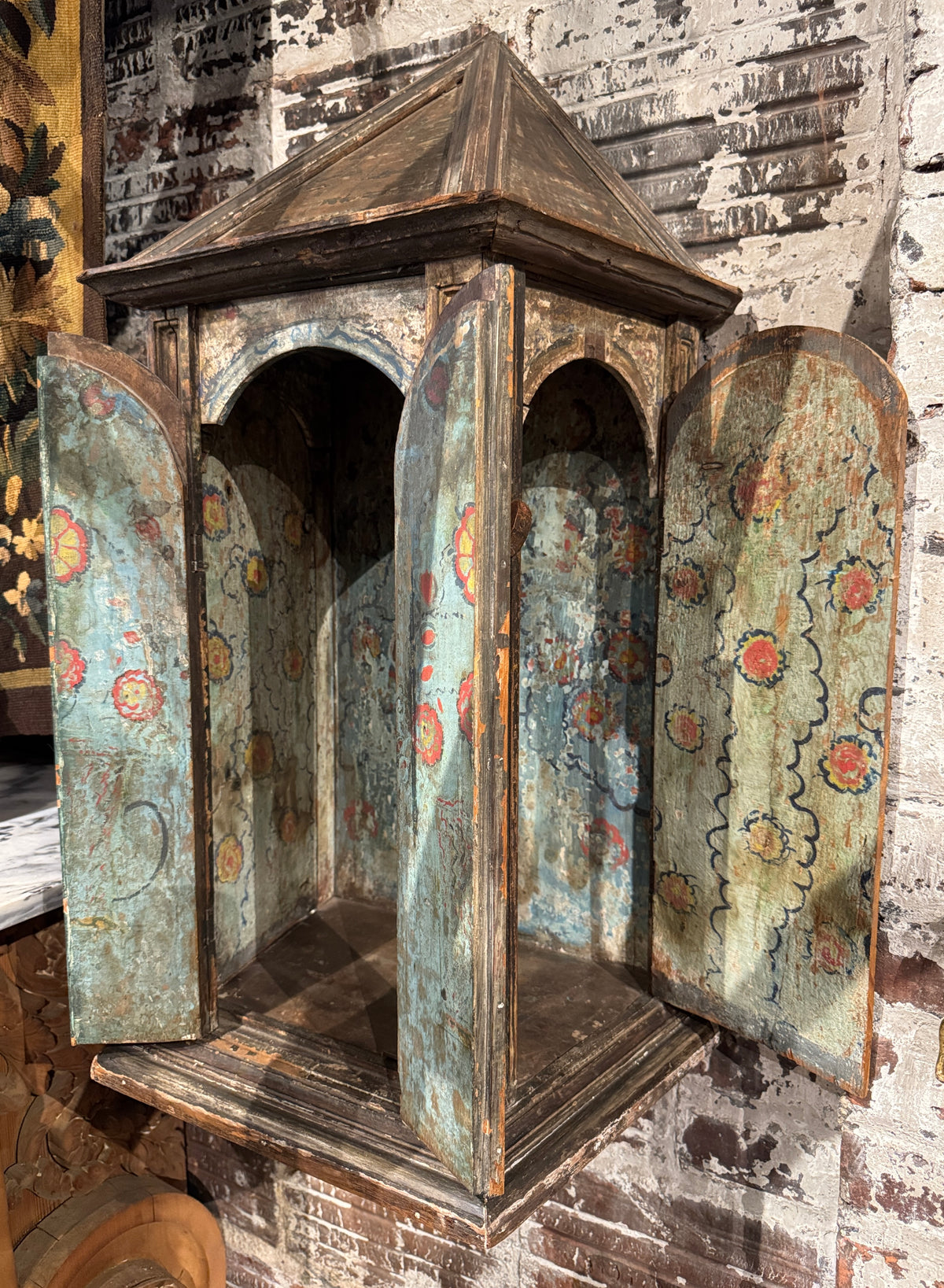 19th Century Spanish Hanging Niche