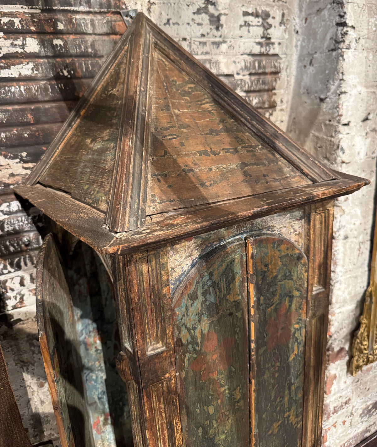 19th Century Spanish Hanging Niche