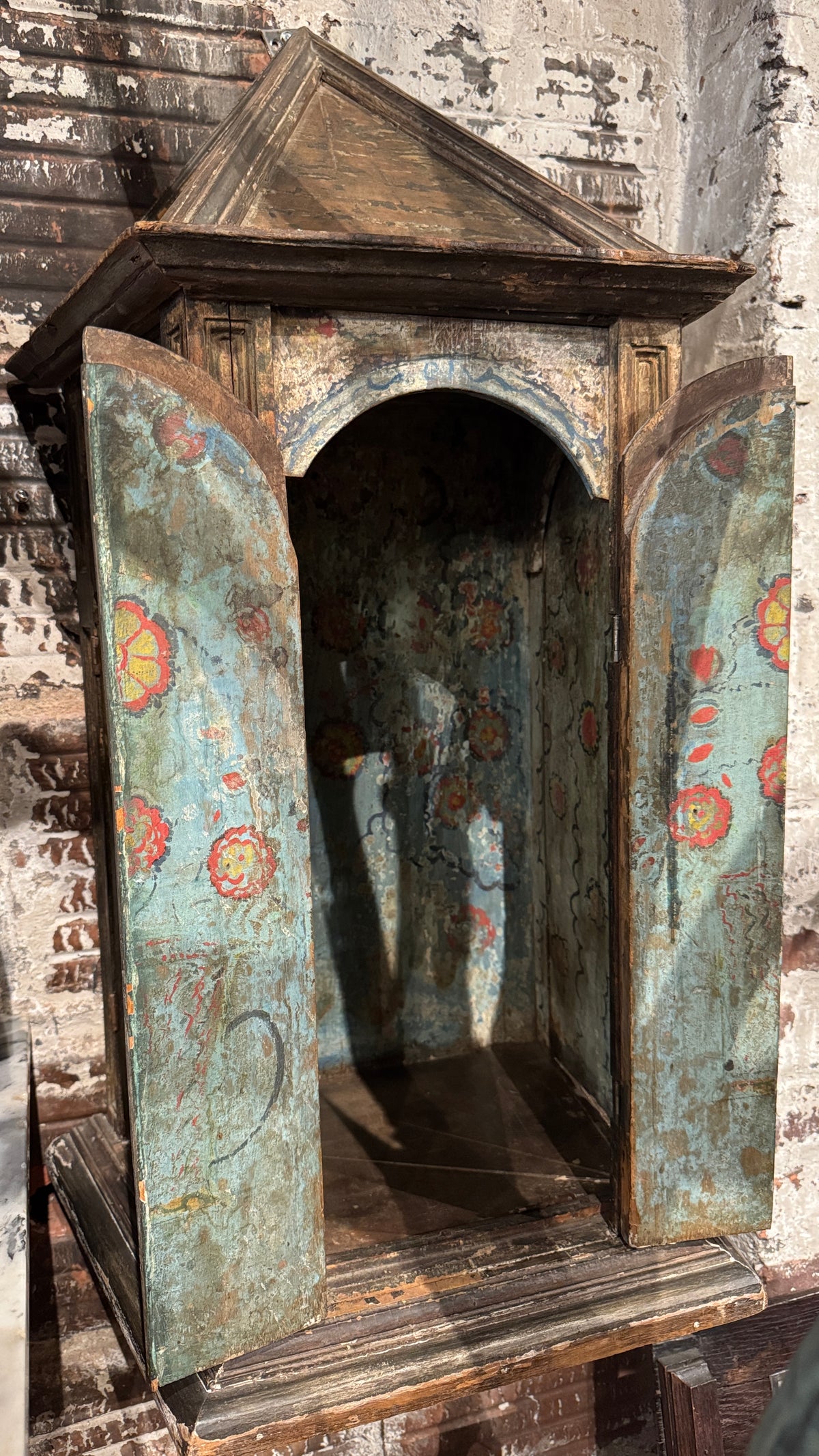 19th Century Spanish Hanging Niche