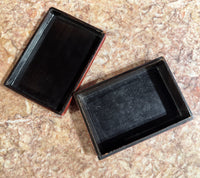 19th Century Chinese Cinnabar Box With Hardstone