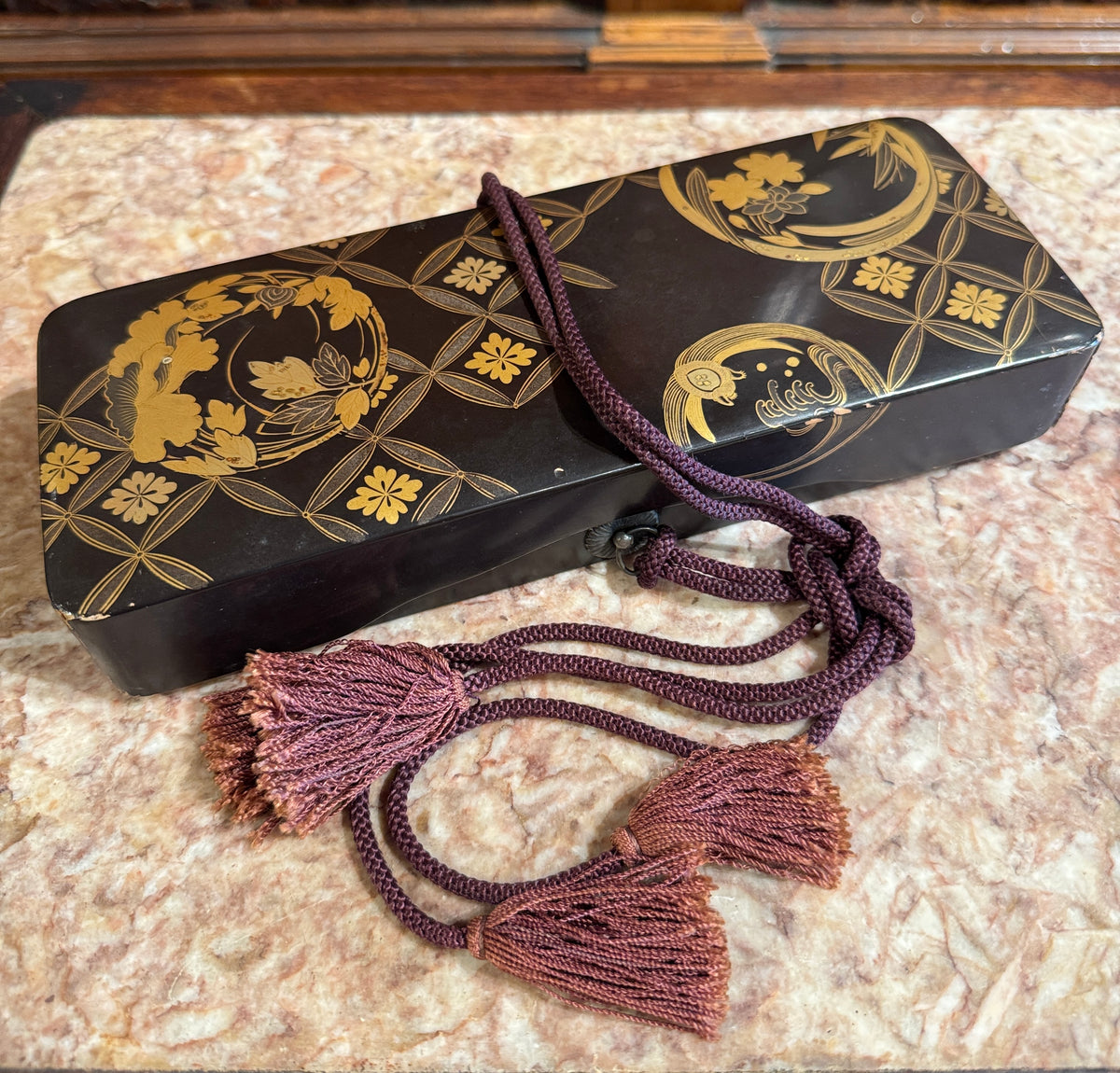 Fine Japanese Suzuribako Writing Box