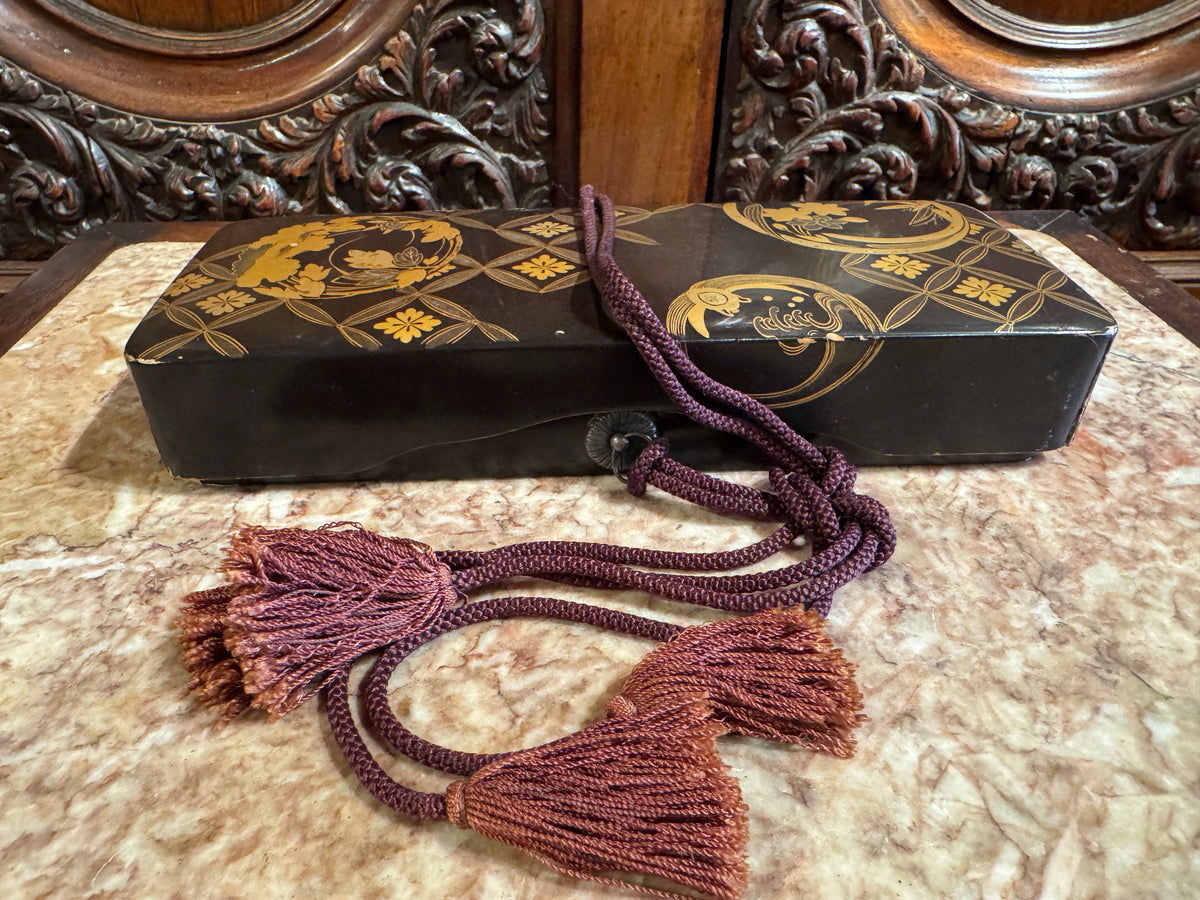 Fine Japanese Suzuribako Writing Box
