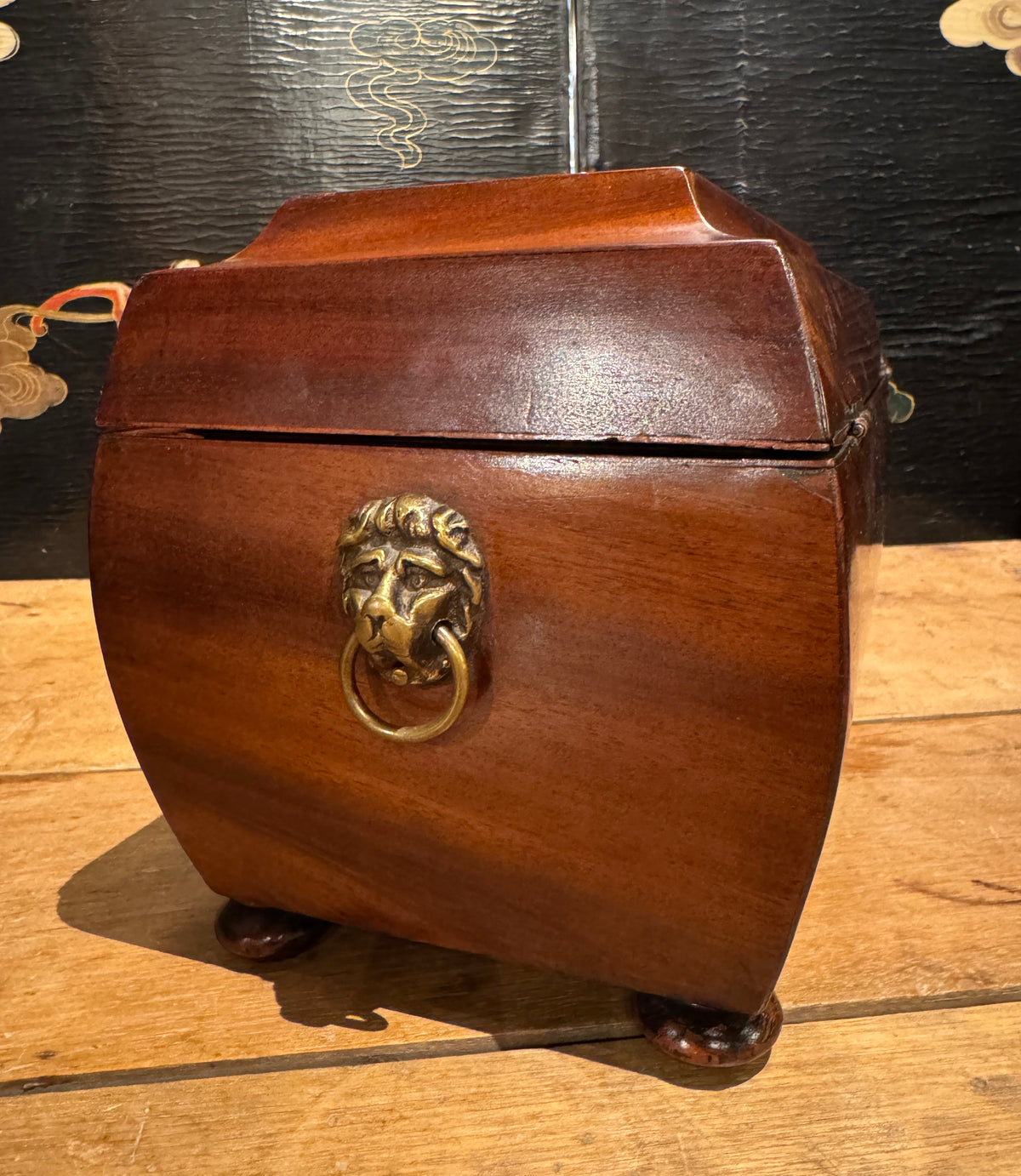 Antique English Regency Tea Caddy