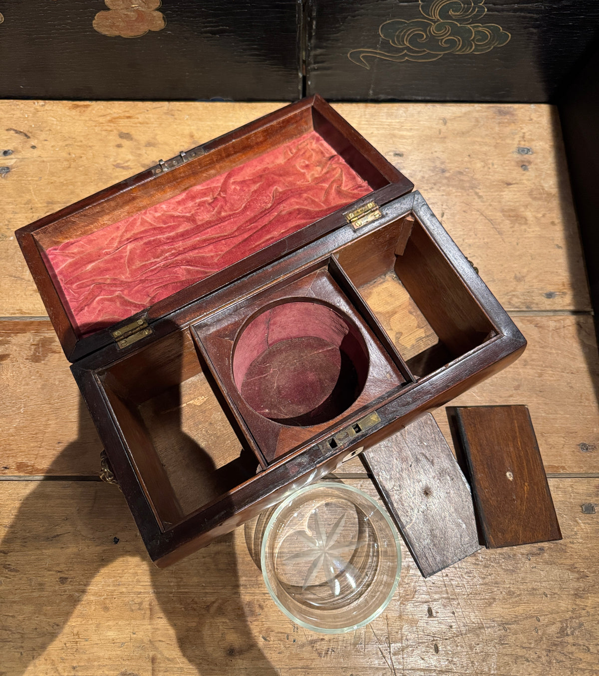 Antique English Regency Tea Caddy