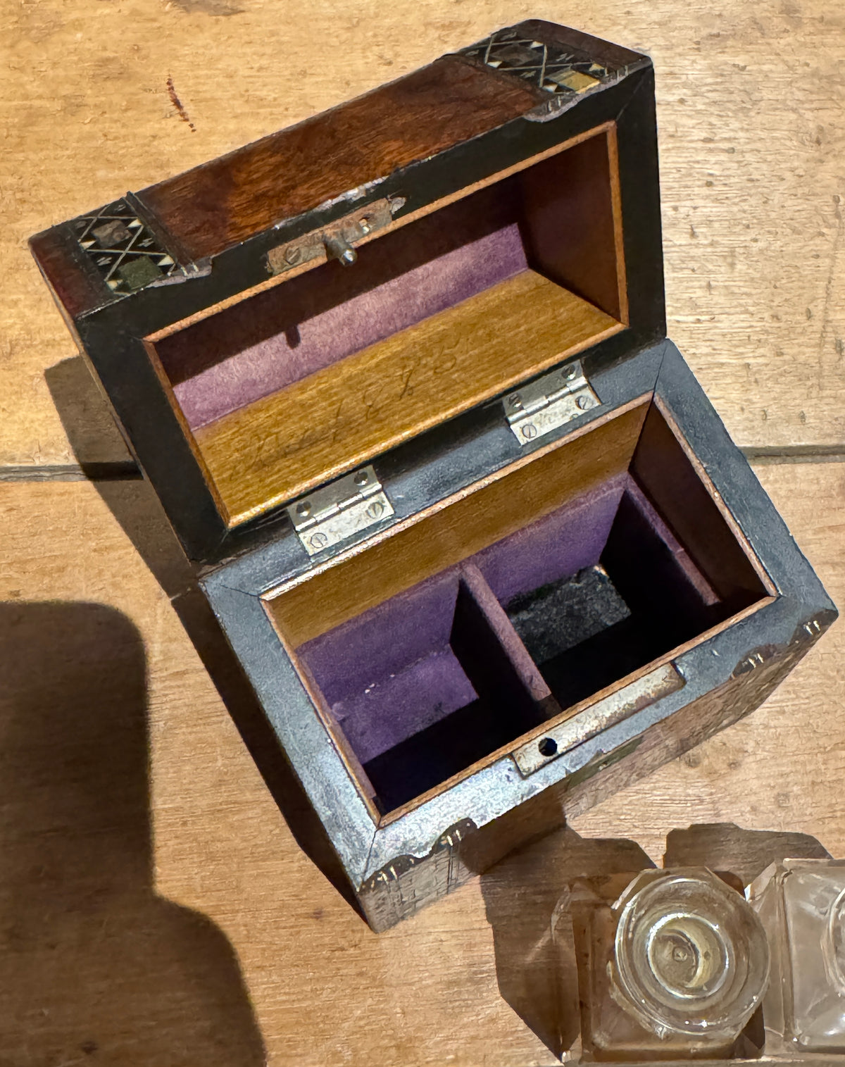 19th Century English Perfume Box