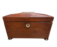 Georgian Mahogany Tea Caddy