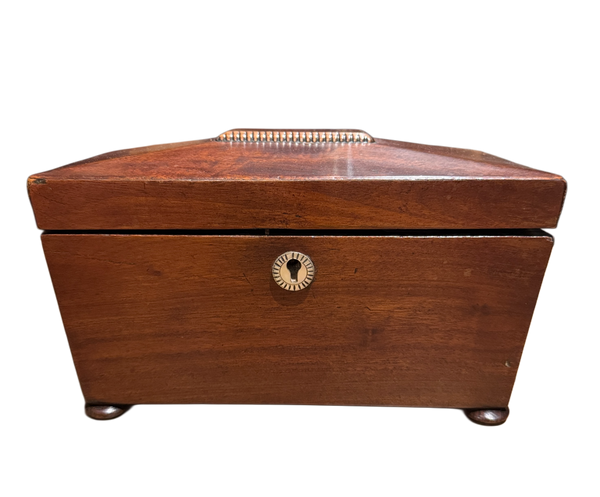 Georgian Mahogany Tea Caddy