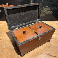Georgian Mahogany Tea Caddy