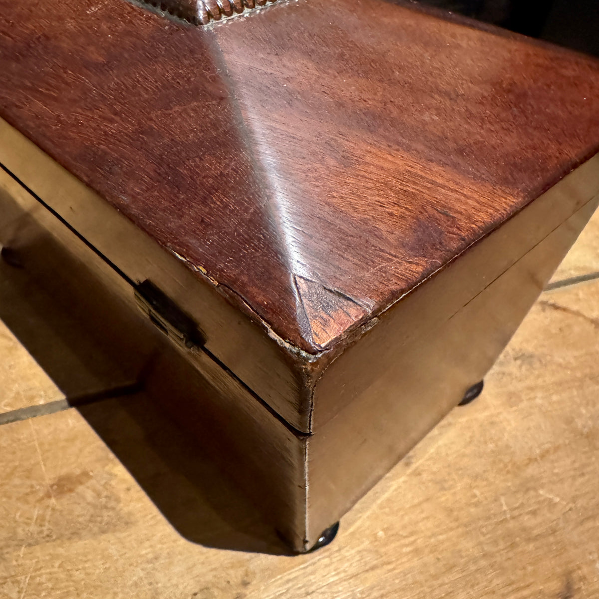Georgian Mahogany Tea Caddy