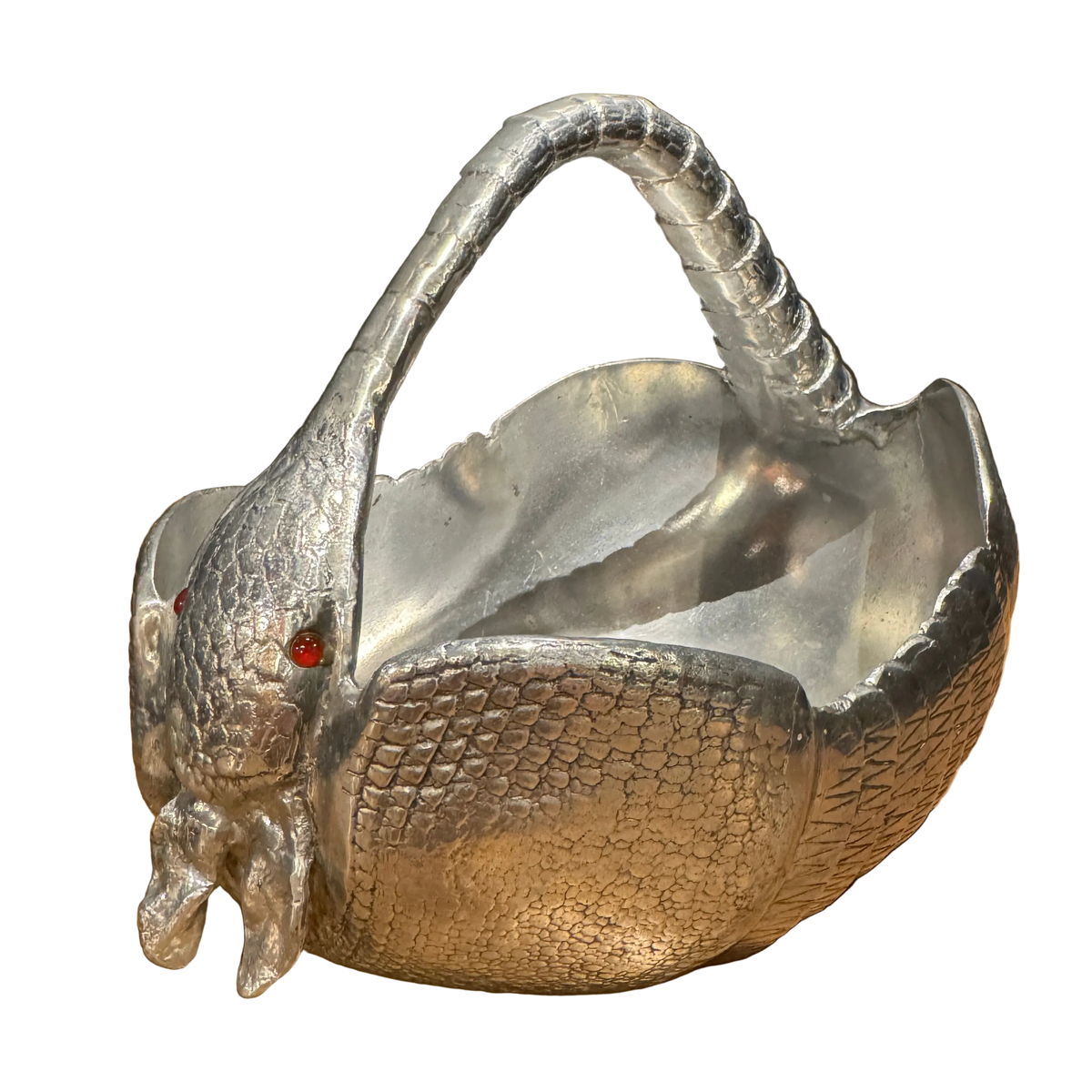 Vintage Arthur Court Armadillo Basket