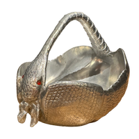Vintage Arthur Court Armadillo Basket