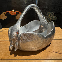 Vintage Arthur Court Armadillo Basket