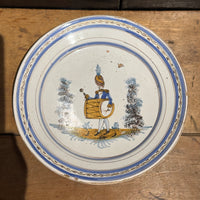 18th Century French Charger With Drummer