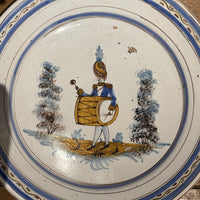 18th Century French Charger With Drummer