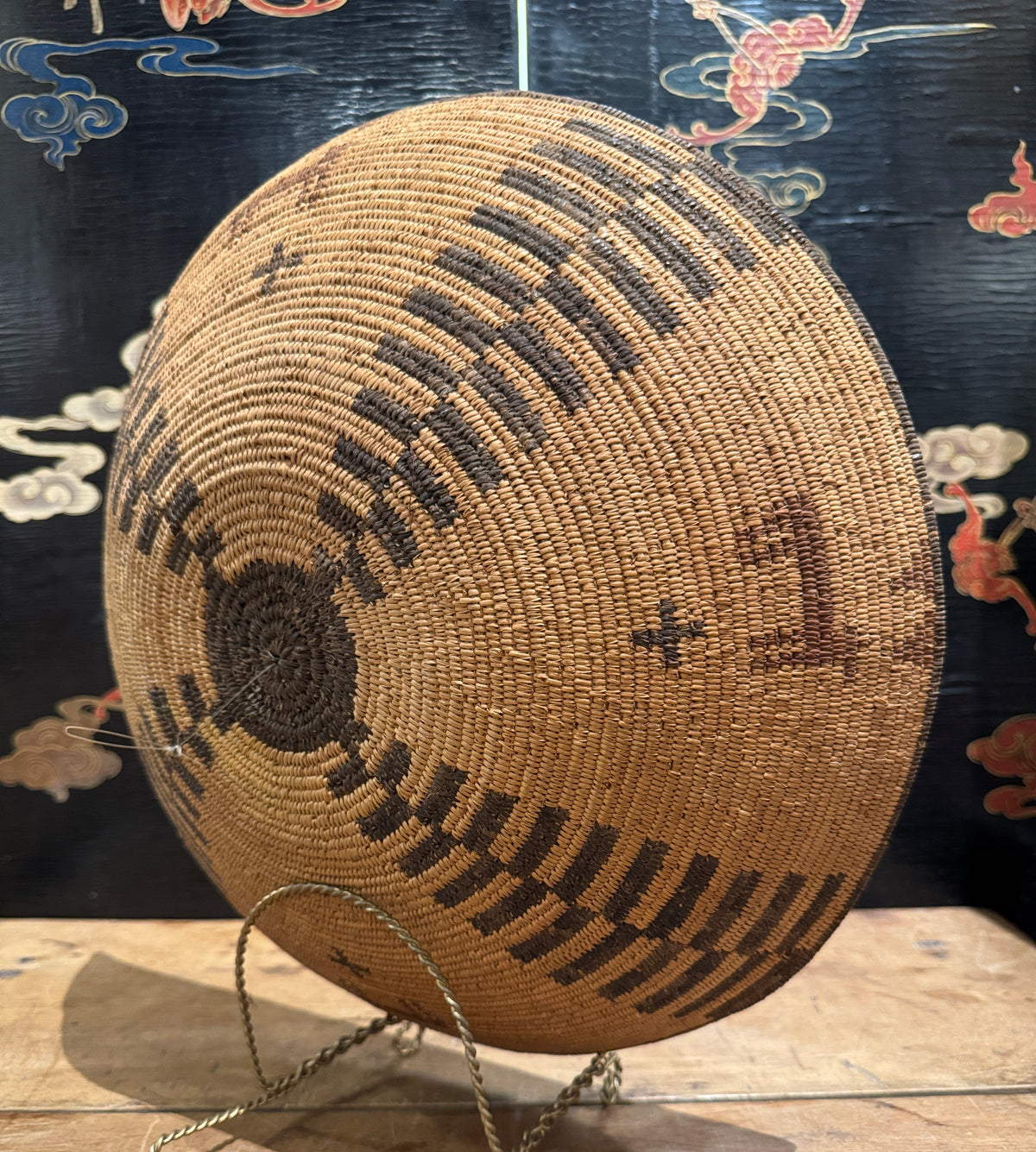 Turn of the Century Apache Basket Bowl