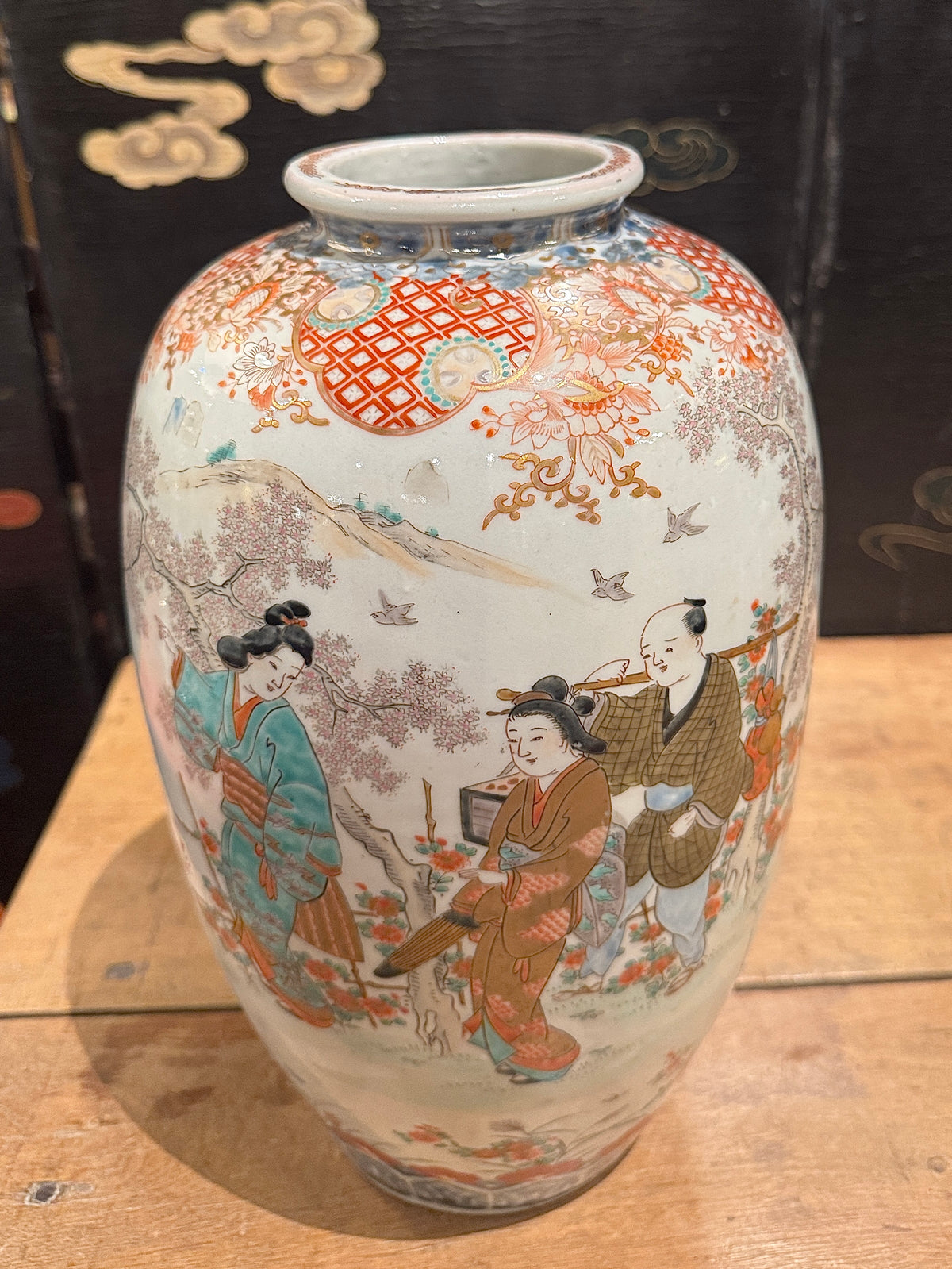 Late 19th Century Japanese Porcelain Vase