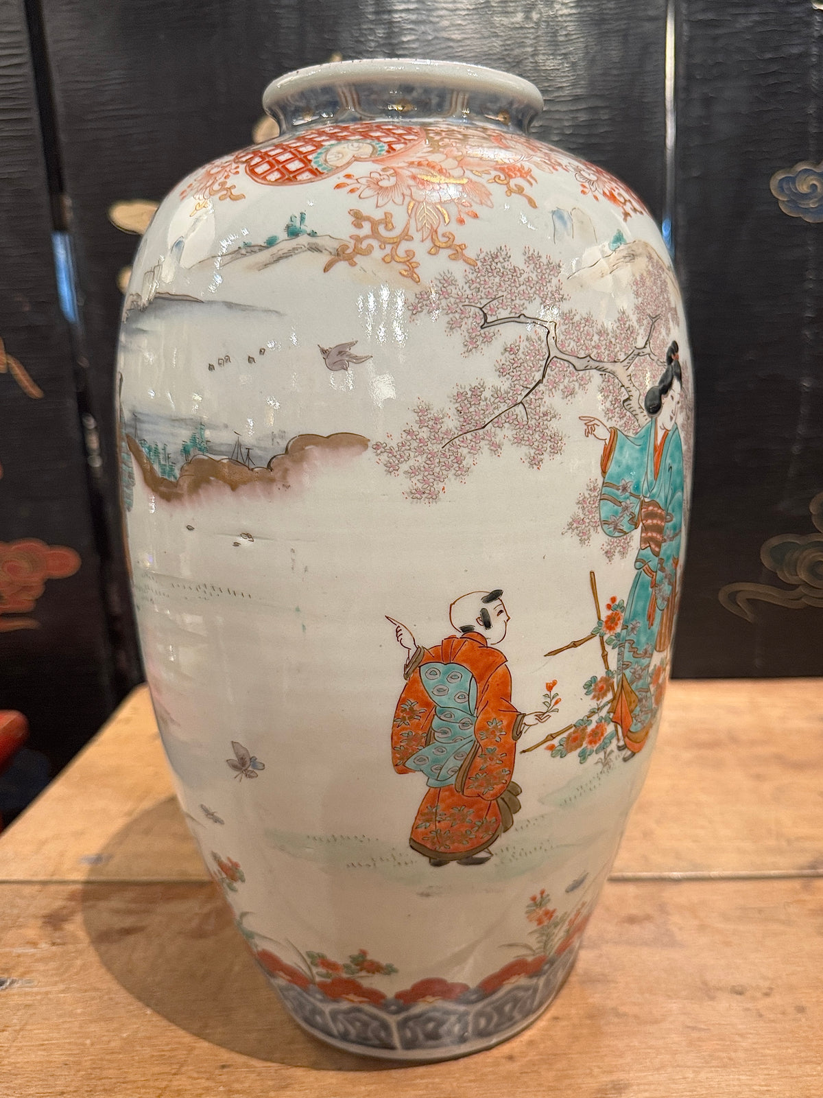 Late 19th Century Japanese Porcelain Vase
