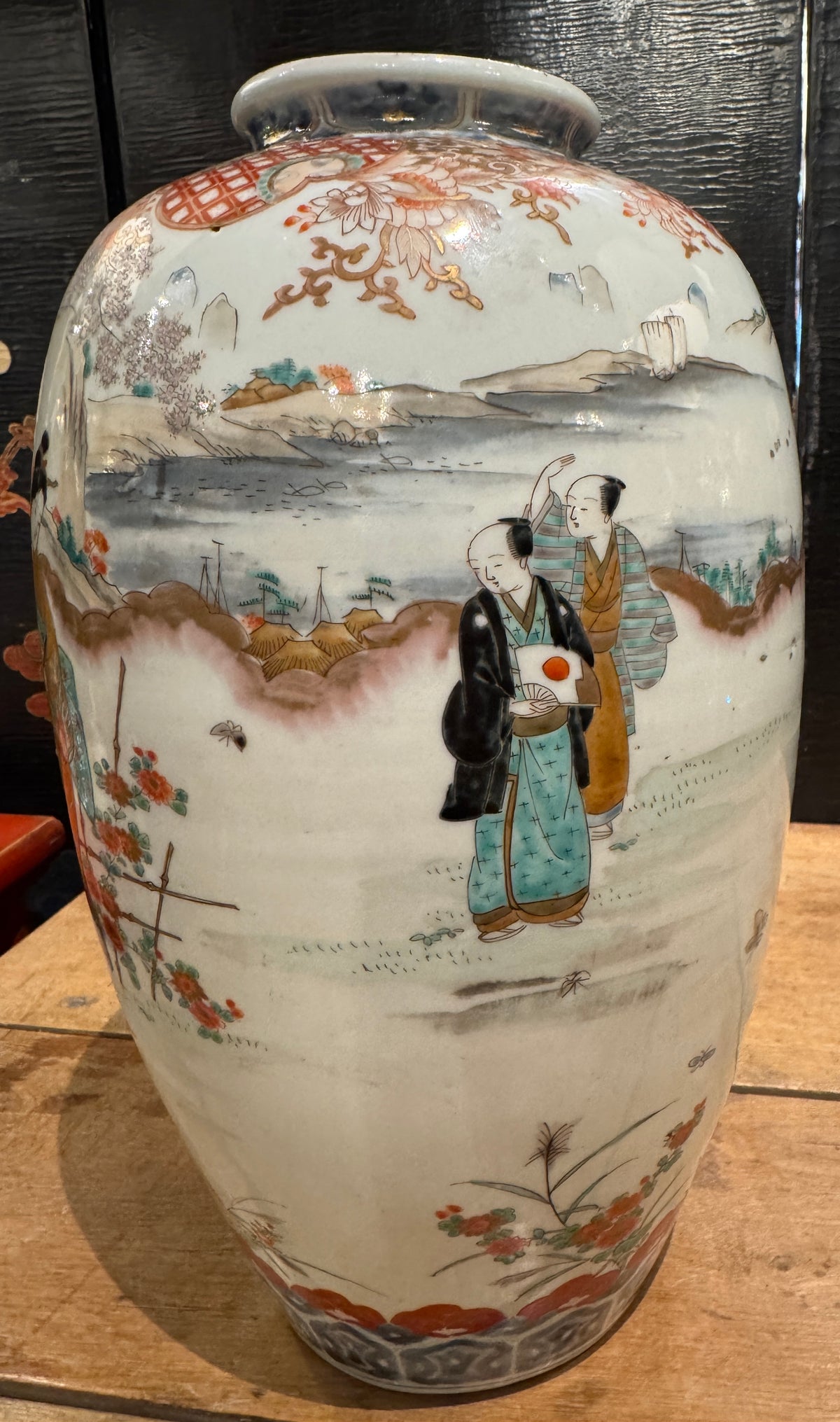Late 19th Century Japanese Porcelain Vase