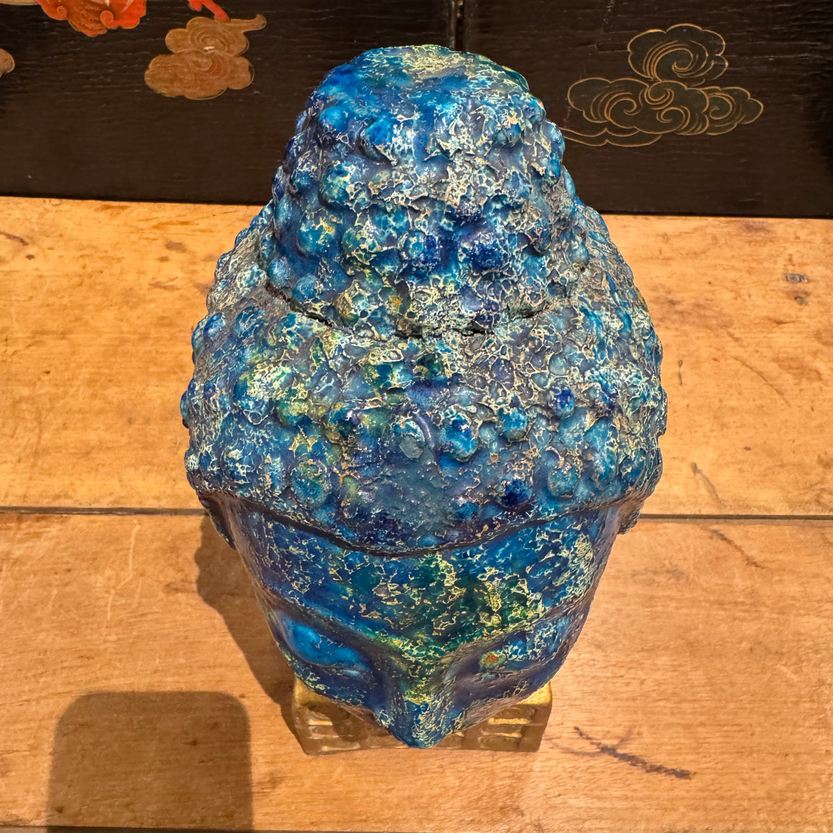Vintage Bitossi Buddha Ceramic Sculpture