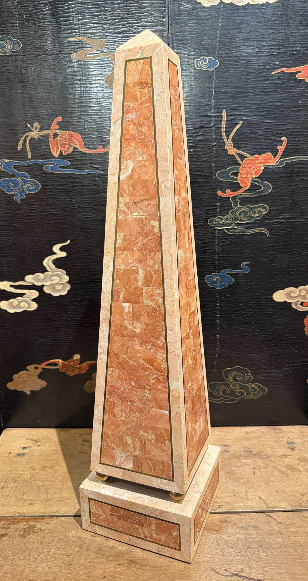 Vintage Maitland Smith Obelisk