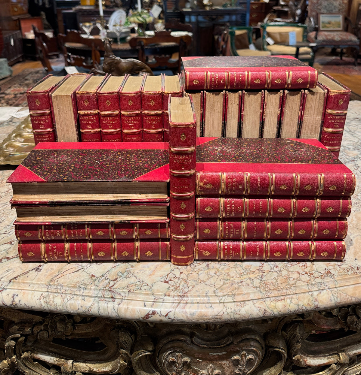 The Waverly Novels by Sir Walter Scott, 25 Volumes