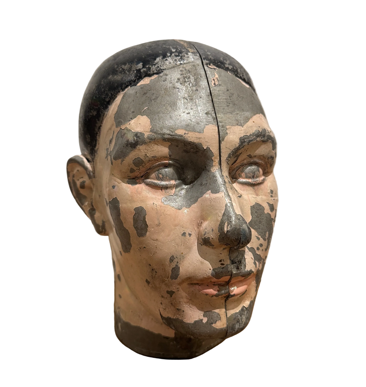 Early 20th Century French Metal Head