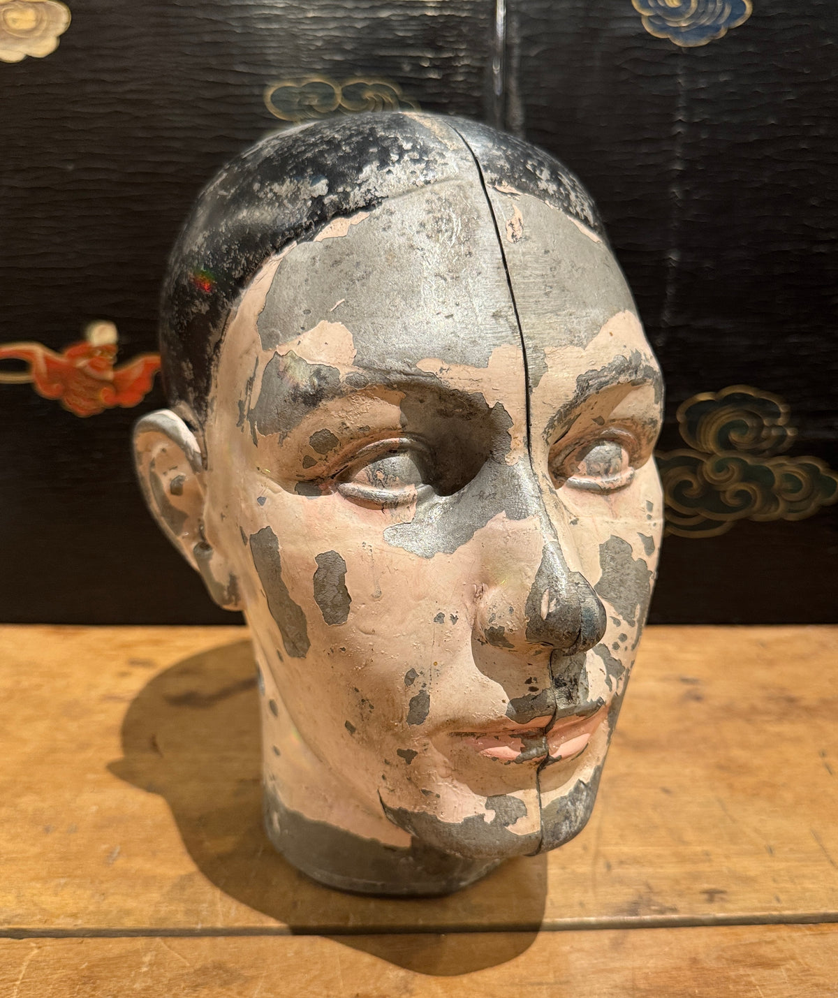 Early 20th Century French Metal Head