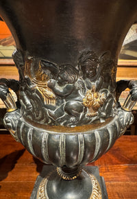 Pair of French Neoclassical Mantle Urns