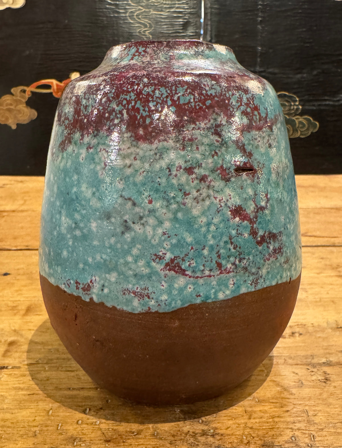 Jugtown Chinese Blue Vase