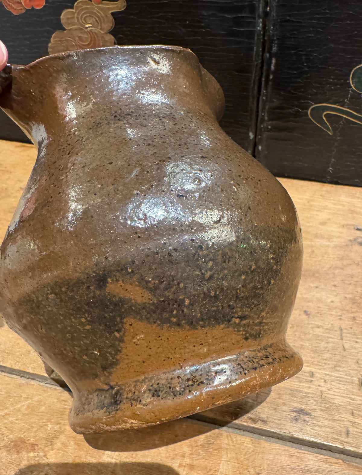 Early 20th Century Penland Stoneware Milk Pitcher