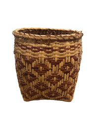 20th Century Cherokee Geometric Basket