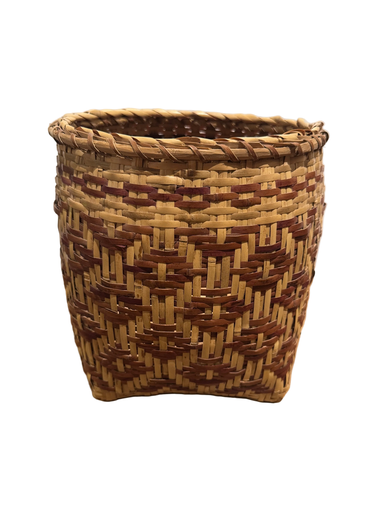20th Century Cherokee Geometric Basket