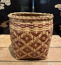 20th Century Cherokee Geometric Basket