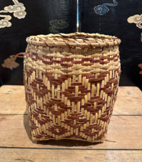 20th Century Cherokee Geometric Basket