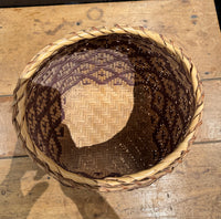 20th Century Cherokee Geometric Basket