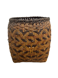 Early 20th Century Cherokee Rivercane Basket